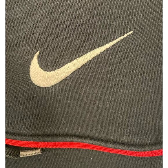 Nike Mens Hooded Sweatshirt Black/Red Full Zip Size XXL 408120-010 - Picture 2 of 5
